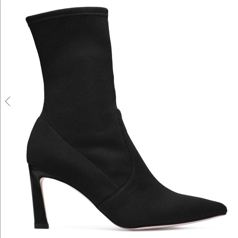 Black Stuart Weitzman Rapture sock bootie -SZ6.5